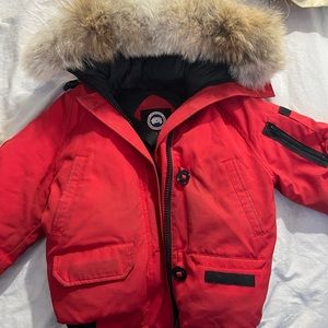 Canada Goode Red Chilliwack Bomber Heritage XXS